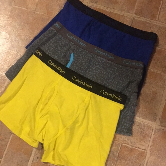calvin klein boxers large